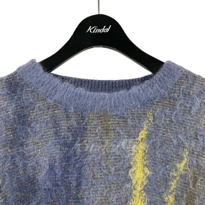 楽天市場】【中古】YOKE22AW STILL JACQUARD CREWNECK モヘアニット 