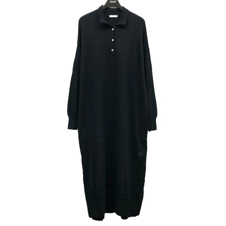 楽天市場】【中古】MY 1LDK取扱 マキシポロワンピース ブラック サイズ 