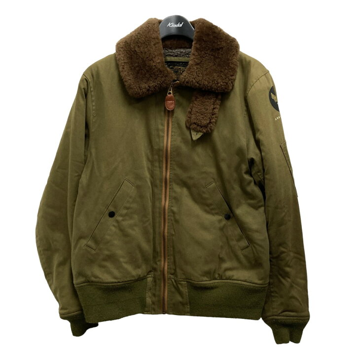 楽天市場】【中古】HOUSTON B-15 フライトジャケット 13WP22 オリーブ  