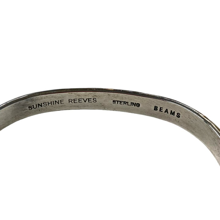 楽天市場】【中古】SUNSHINE REEVES×BEAMSシルバーバングル シルバー  