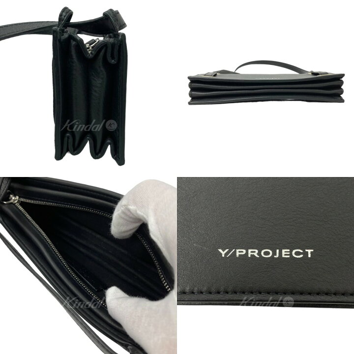 楽天市場】【中古】Y／Project ミニアコーディオンバッグ ブラック