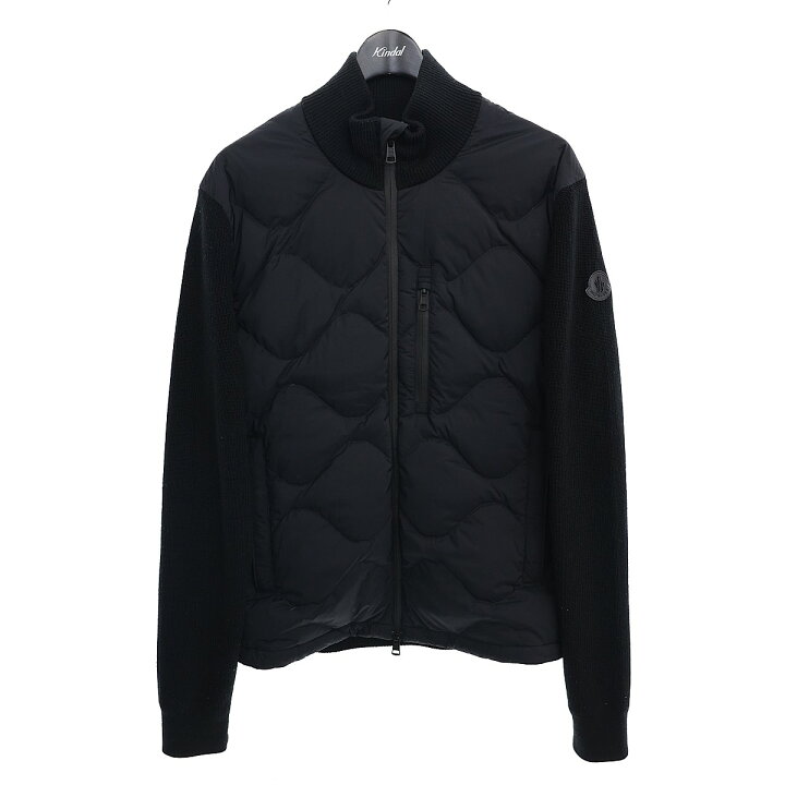 楽天市場】【中古】MONCLER ニット／ダウンコンビブルゾン 