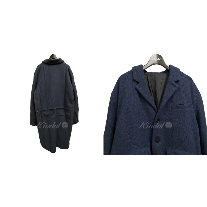 楽天市場】【中古】UNDER COVERISMヘリンボーンツイードコート 