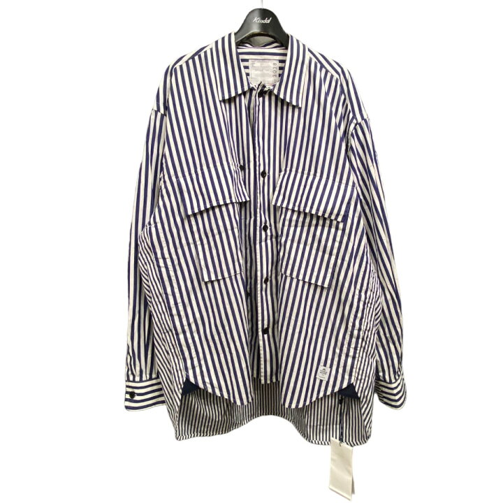 楽天市場】【中古】sacai×Thomas Mason 23SS ｢Cotton Poplin L／S 