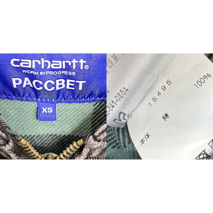 楽天市場】【中古】CARHARTT WIP×PACCBET PACCOBET ACTIVE JACKET 