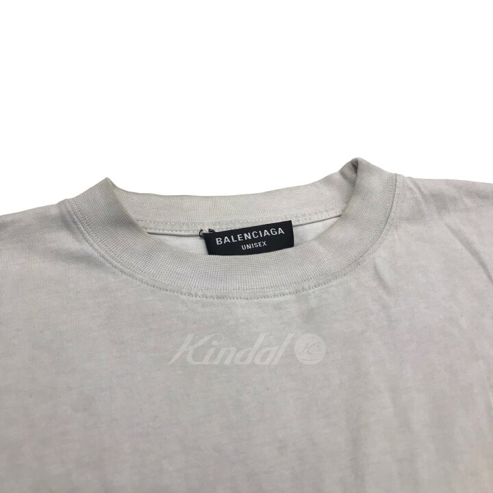 楽天市場】【中古】BALENCIAGA フロント刺繍オーバーサイズTシャツ 