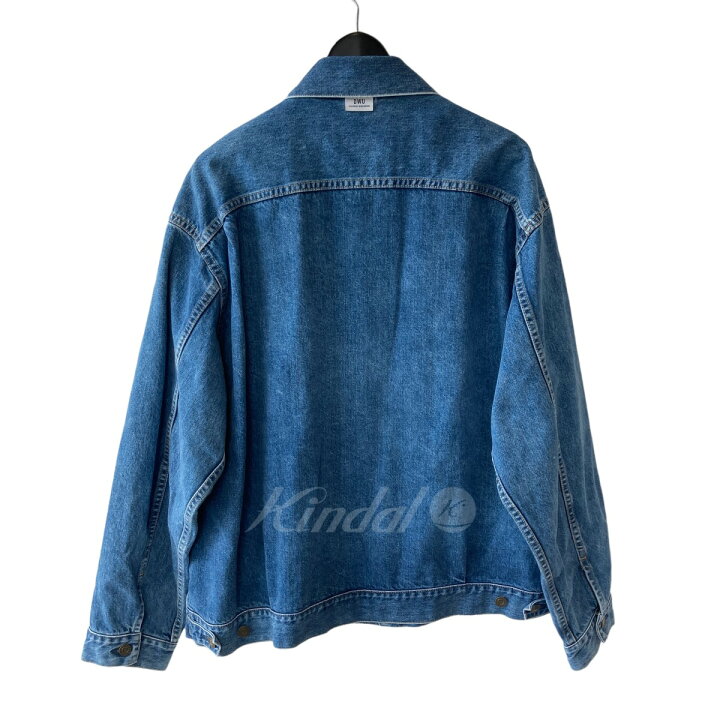 楽天市場】【中古】DESCENDANT TEAR DENIM JACKET インディゴ サイズ  