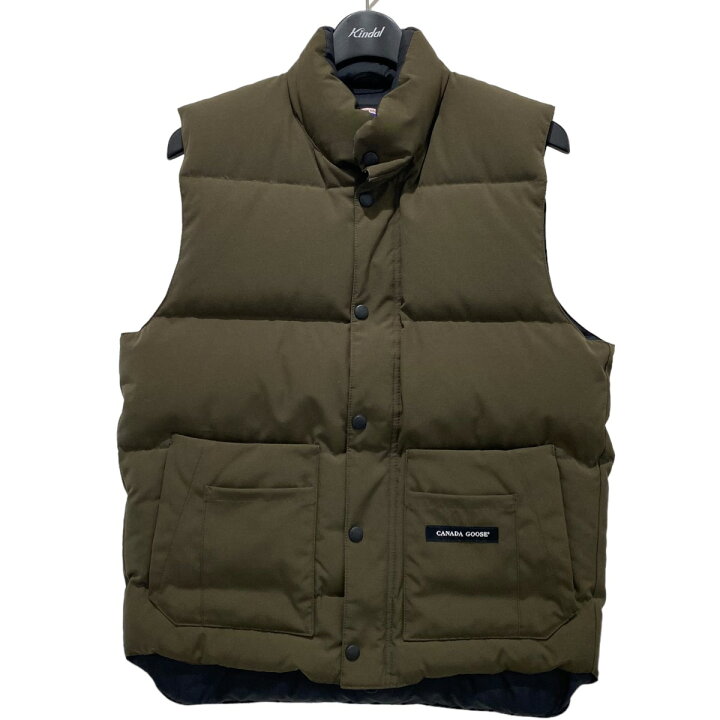 楽天市場】【中古】CANADA GOOSE ダウンベスト カーキ サイズ：S 