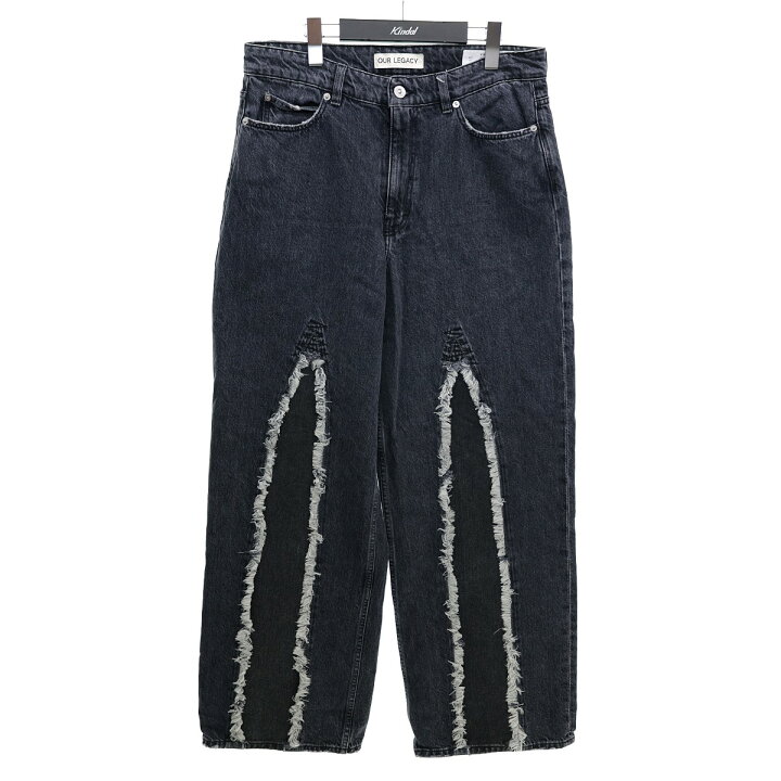 楽天市場】【中古】OUR LEGACYデニムパンツ Full Cut Black Slash  