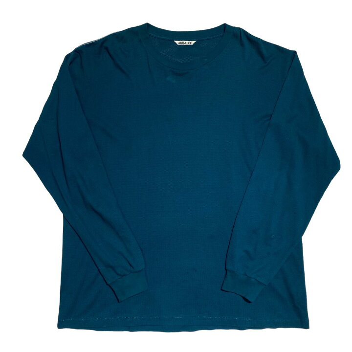 楽天市場】【中古】AURALEECOTTON MESH L／S TEE ロングスリーブT 