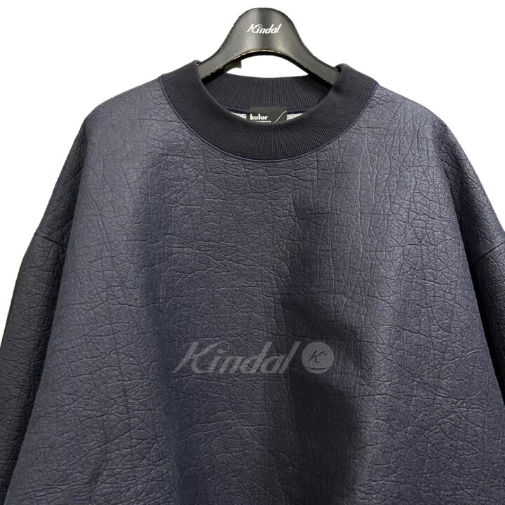 楽天市場】【中古】kolor コンクリートテリーオーバーサイズドクルー  
