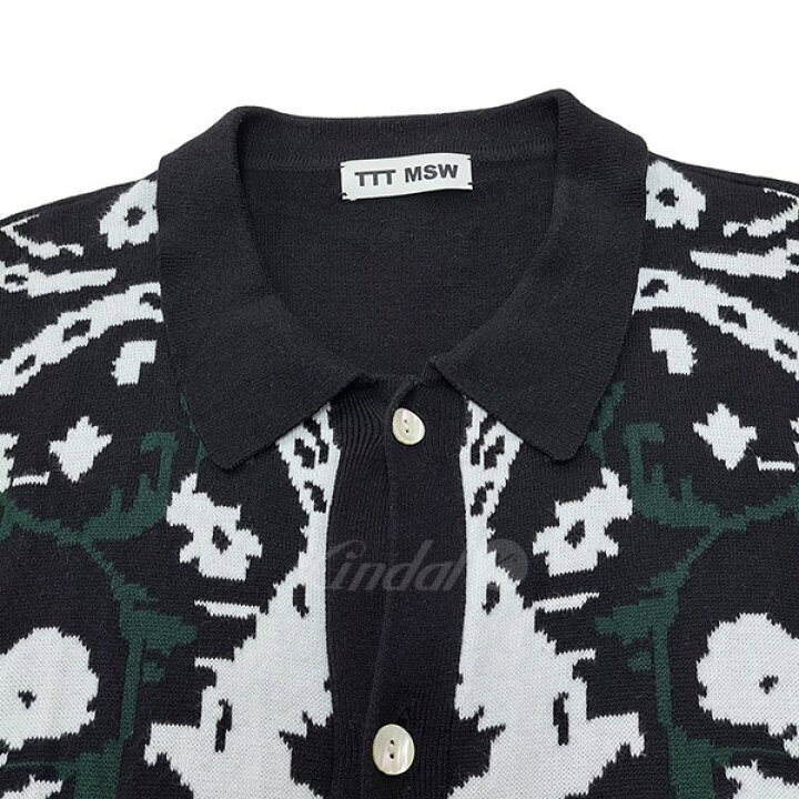 楽天市場】【中古】TTT MSW 21SS Persia knit polo shirt ペルシャ 