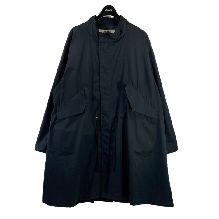 楽天市場】【中古】Basisbroekモッズコート ネイビー サイズ：3【価格 