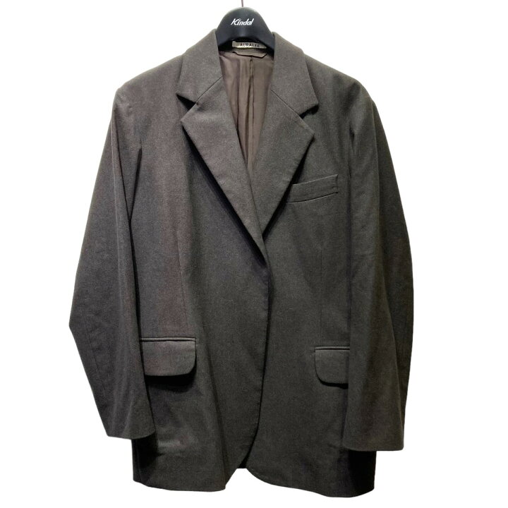 楽天市場】【中古】AURALEE WOOL FULLING FLANNEL JACKET ジャケット 