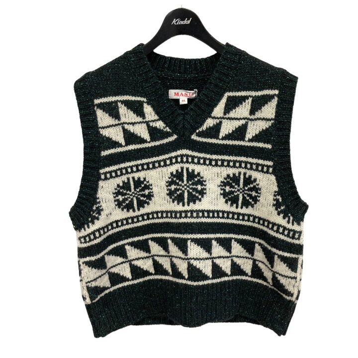楽天市場】【中古】MASU22AW TWINKLE COWICHAN VEST MVFW-KN0322 