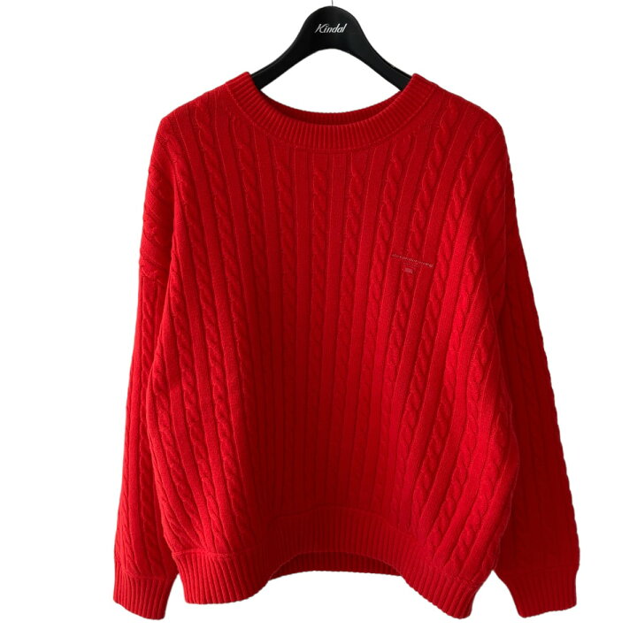 楽天市場】【中古】ALEXANDER WANG ケーブルニット レッド サイズ：S 