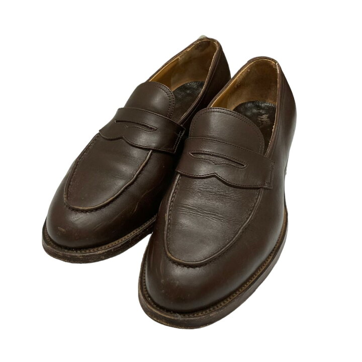 楽天市場】【中古】forme コインローファー ブラウン サイズ：5 1／2 