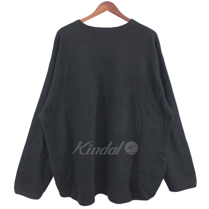 楽天市場】【中古】COMOLI 21AW シルクフリース 長袖クルー クルー 