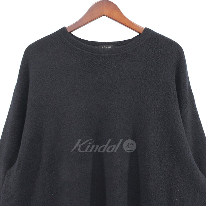 楽天市場】【中古】COMOLI 21AW シルクフリース 長袖クルー クルー 