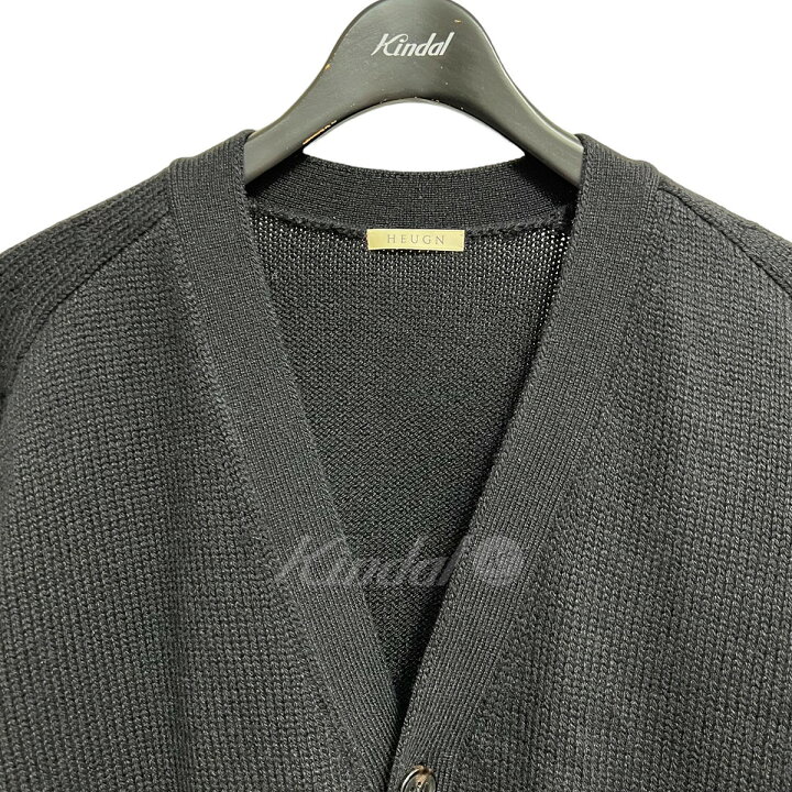 楽天市場】【中古】HEUGN CLARK カシミヤウールカーディガン ブラック 