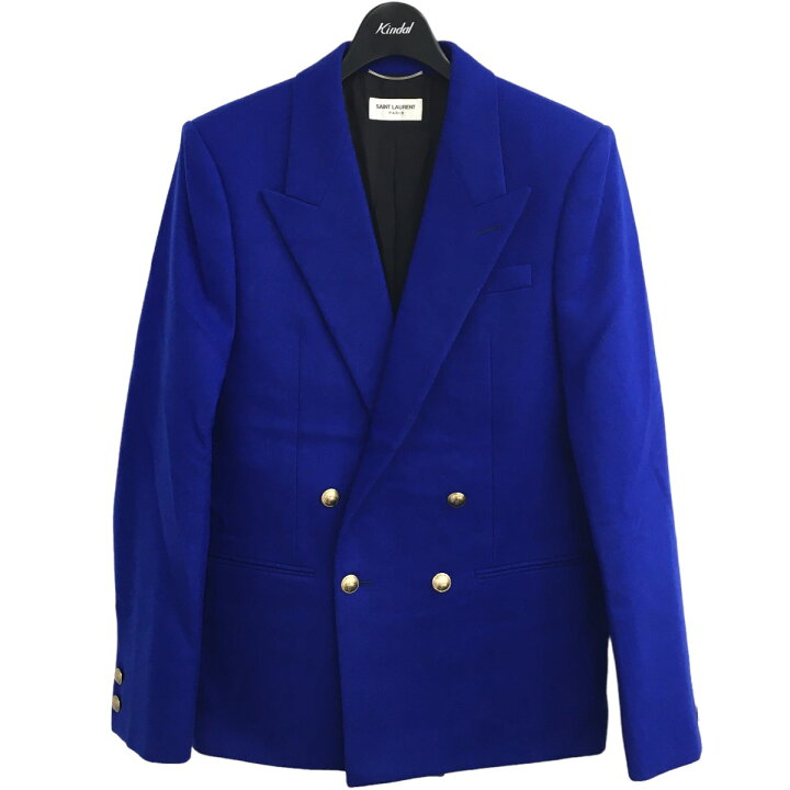 楽天市場】【中古】SAINT LAURENT PARISダブルテーラードジャケット 