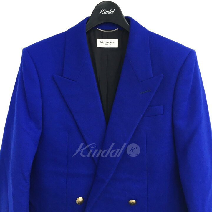楽天市場】【中古】SAINT LAURENT PARISダブルテーラードジャケット 
