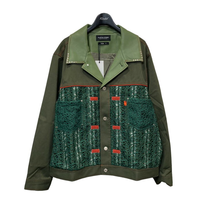 楽天市場】【中古】PLATEAU STUDIO 22AW「type p mesh jacket 
