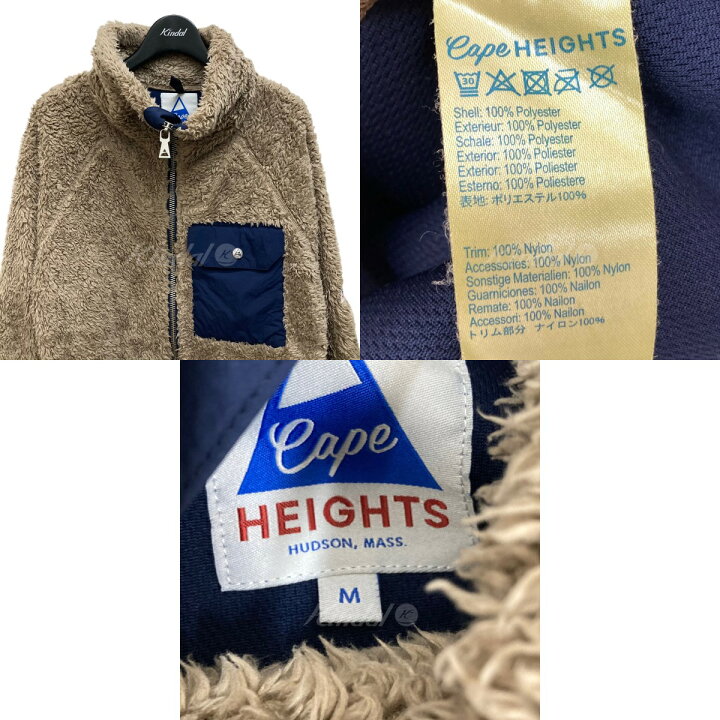 楽天市場】【中古】CAPE HEIGHTS rivas fleece フリースジャケット 