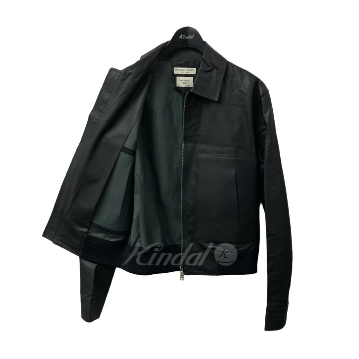 楽天市場】【中古】BOTTEGA VENETAレザージャケット ブラック サイズ 