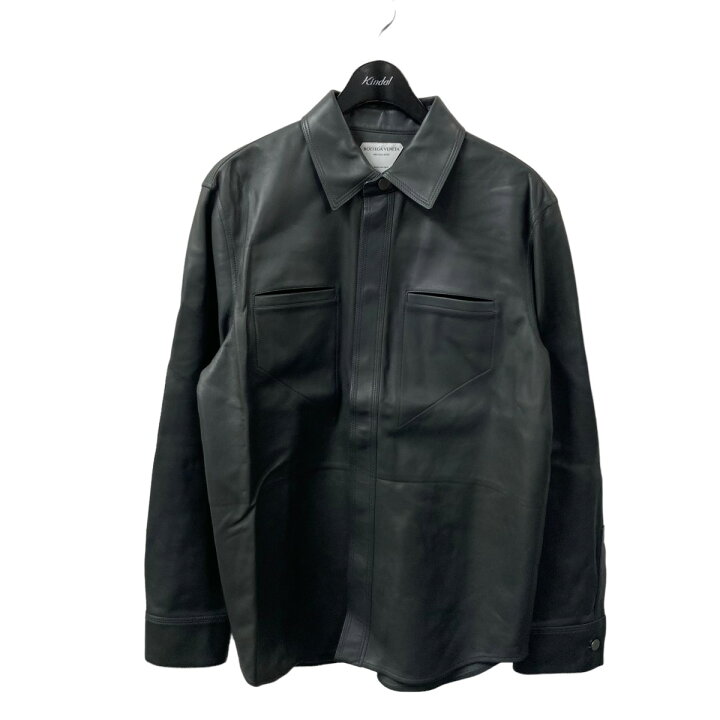 楽天市場】【中古】BOTTEGA VENETAレザージャケット グレー サイズ：48 