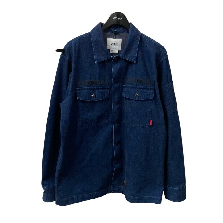 楽天市場】【中古】WTAPS BUDS LS 03／ SHIRT． インディゴ サイズ：03 