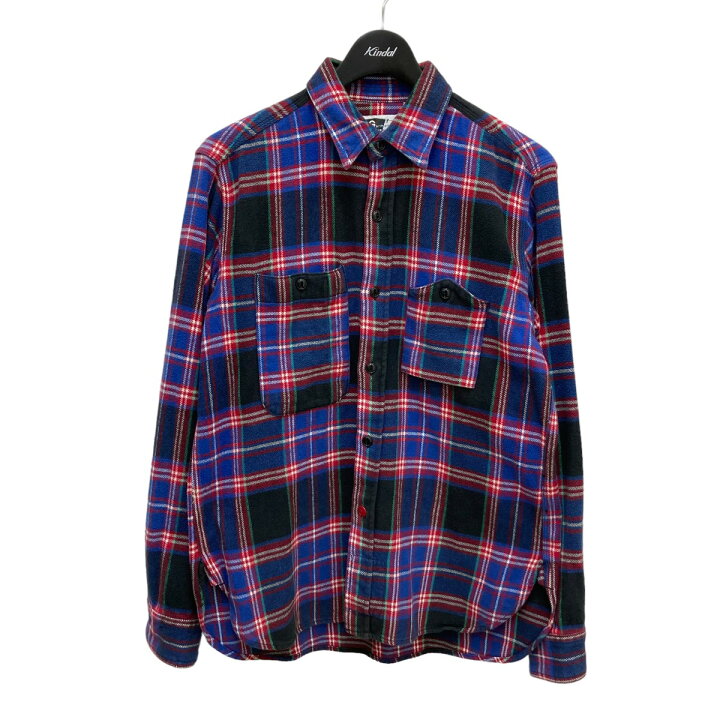 楽天市場】【中古】Engineered Garments 山ポケチェックシャツ 