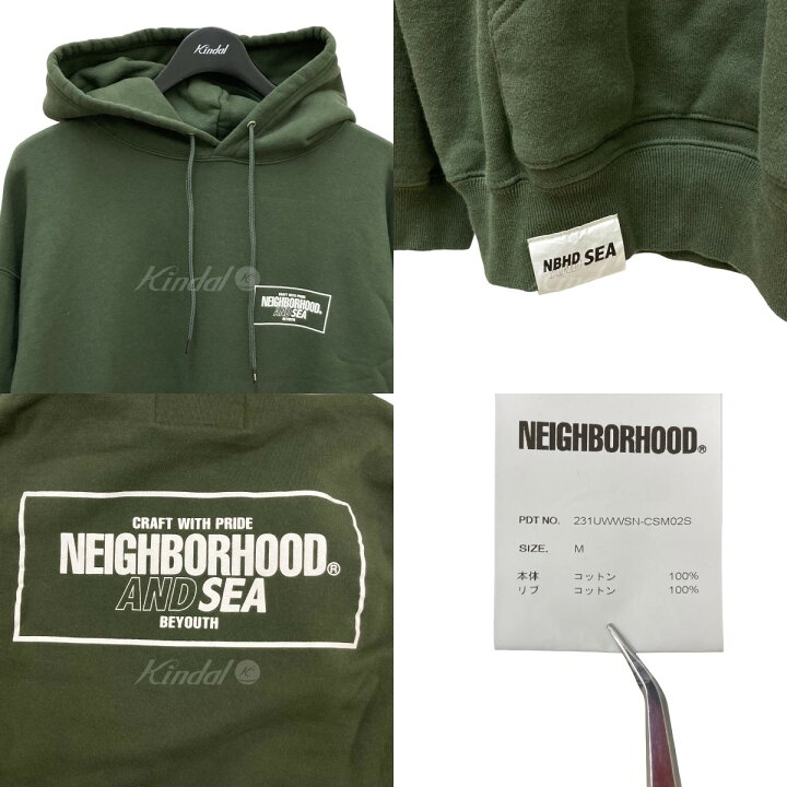 楽天市場】【中古】NEIGHBOR HOOD 23SS ×WIND AND SEA パーカー 
