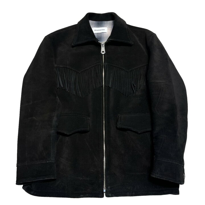楽天市場】【中古】MIYAGIHIDETAKAFringe Jacket フリンジレザー 
