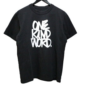 【中古】sacai × Jean Paul Gaultier21AW Enfants Terribles Print T-Shirt ロゴプリント Tシャツ ブラック サイズ：2【価格見直し】