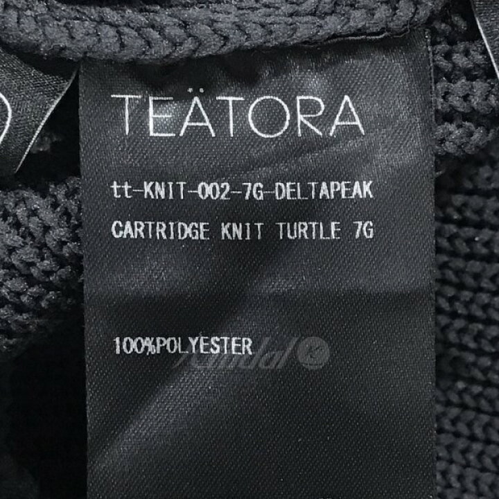 楽天市場】【中古】TEATORA タートルネックニットセーター CARTRIDGE  