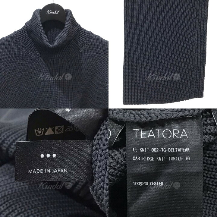 楽天市場】【中古】TEATORA タートルネックニットセーター CARTRIDGE  