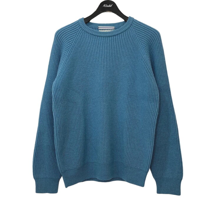 楽天市場】【中古】CristaSeya ウールアルパカ ニット ブルー サイズ 