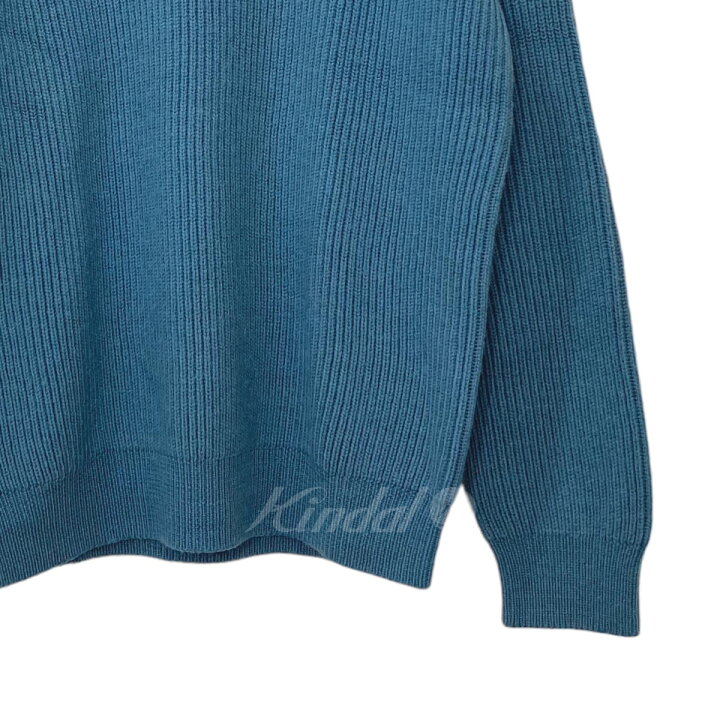 楽天市場】【中古】CristaSeya ウールアルパカ ニット ブルー サイズ 
