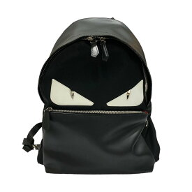 【中古】FENDI　モンスター バグズ バックパック リュック ブラック サイズ：- 【300923】（フェンディ）