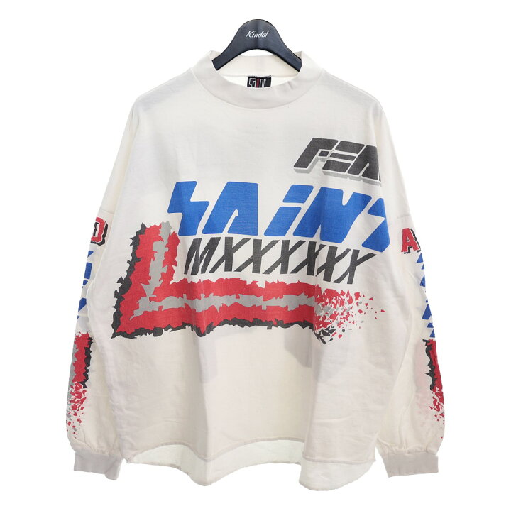 楽天市場】【中古】SAINT MICHAEL 長袖Tシャツ LS TEE／MOTO／WHITE SM 
