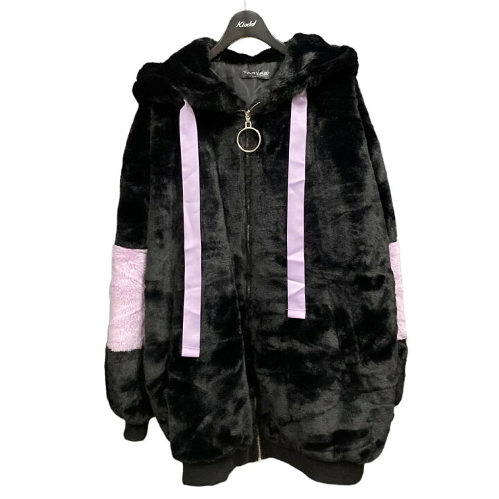 楽天市場】【中古】TRAVAS TOKYO ファージャケット ブラック×ピンク 