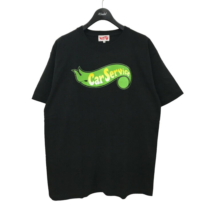 楽天市場】【中古】CARSERVICE ロゴプリント Tシャツ ブラック サイズ 