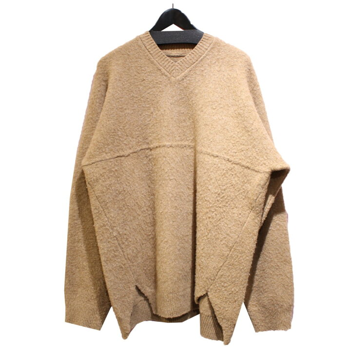 楽天市場】【中古】JIL SANDER 20AW Chunky Braid-Knit V-Neck Sweater 