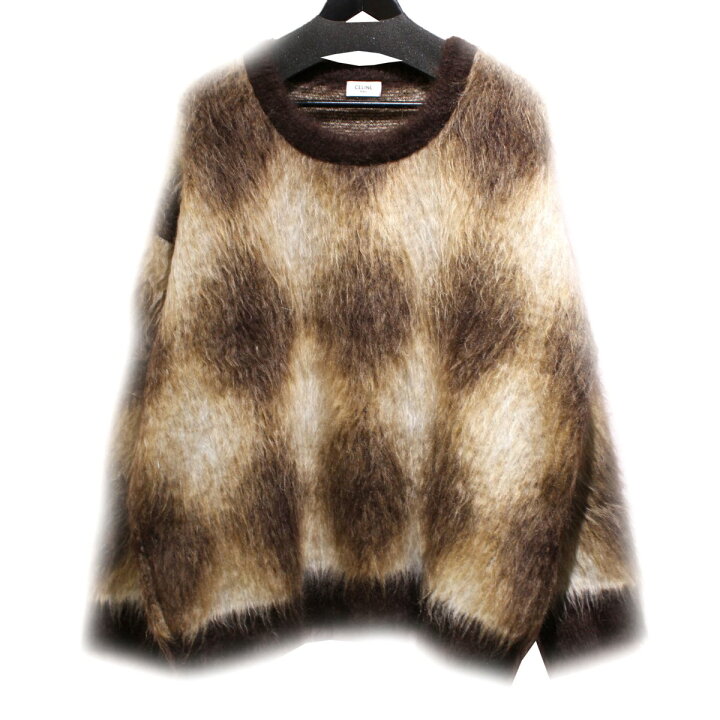 楽天市場】【中古】CELINE22AW クロップド ボクシーセーター 