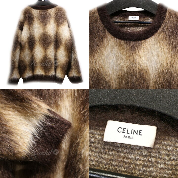 楽天市場】【中古】CELINE22AW クロップド ボクシーセーター  