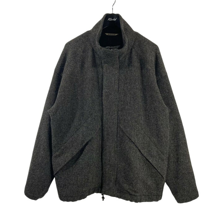 楽天市場】【中古】AURALEE WOOL HAIRLINE LIGHT TWEED ZIP BLOUSON 