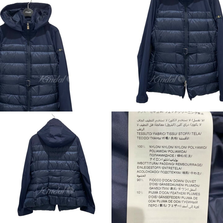 楽天市場】【中古】TATRASPANTELLERIA 袖切替ライトダウン ネイビー 