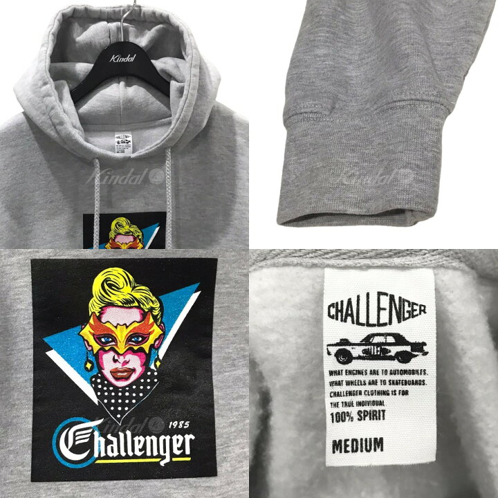 楽天市場】【中古】CHALLENGER プルオーバーパーカー MASKED LADY 