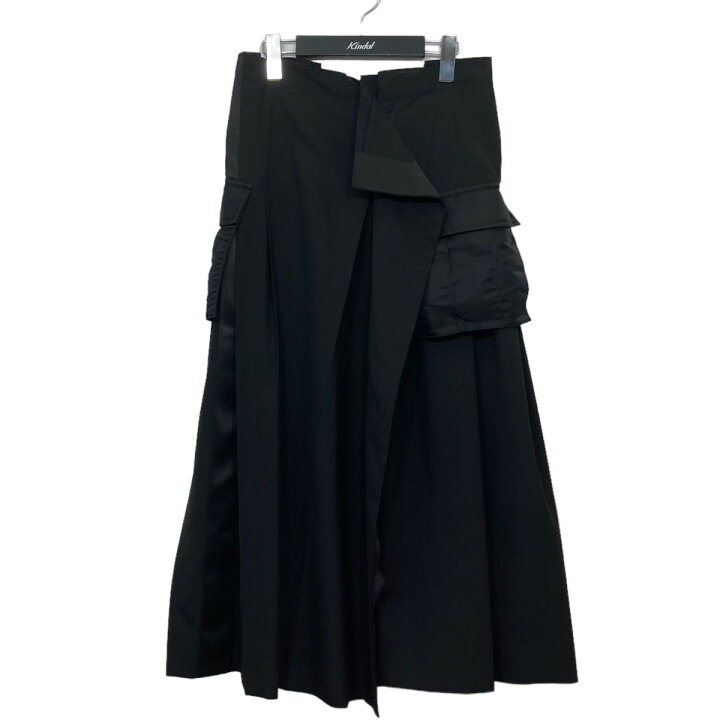 楽天市場】【中古】sacai 22SS Suiting Mix Skirt ミリタリー スー 